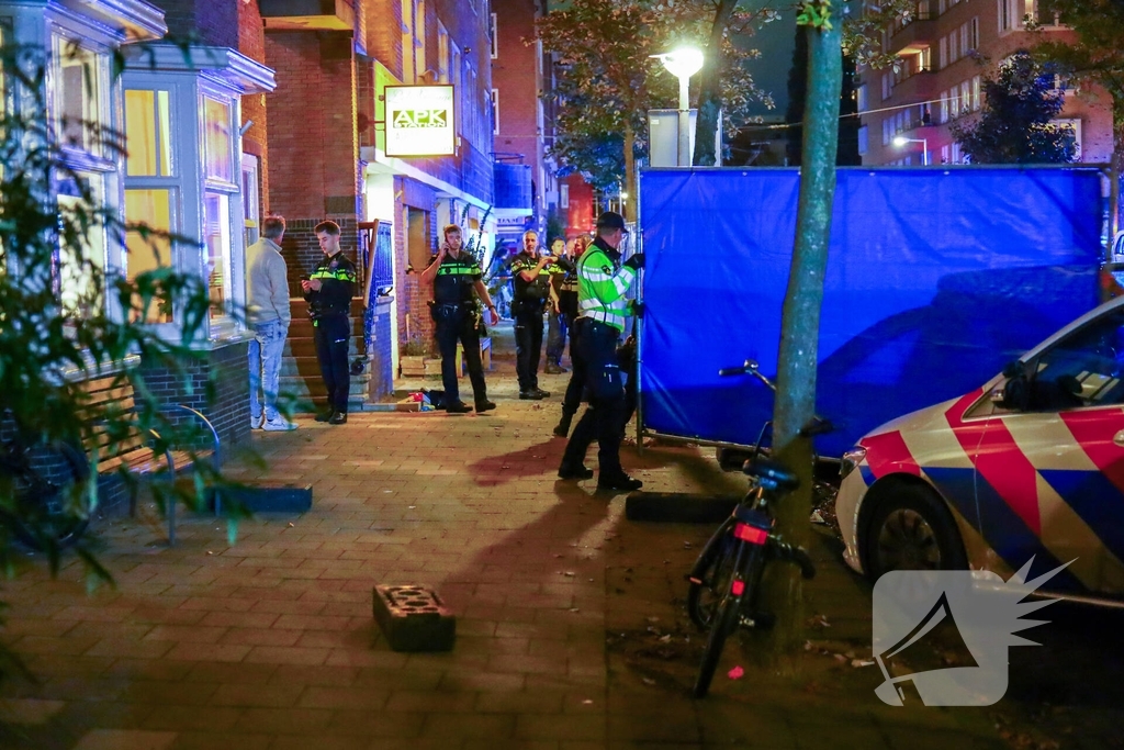 Dode bij steekpartij, verdachte aangehouden