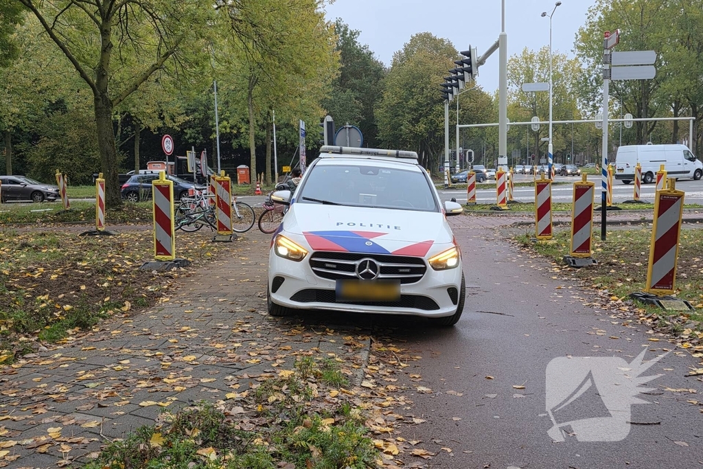 Meisje aangereden door auto tijdens fietstocht