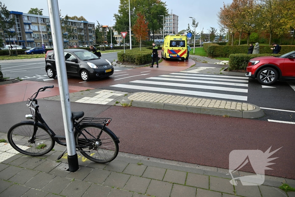 Brandweer bevrijdt beknelde fietser