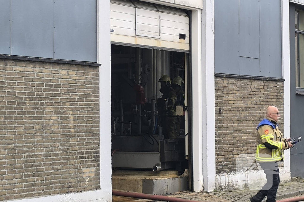 Industriebrand leidt tot grootschalige inzet