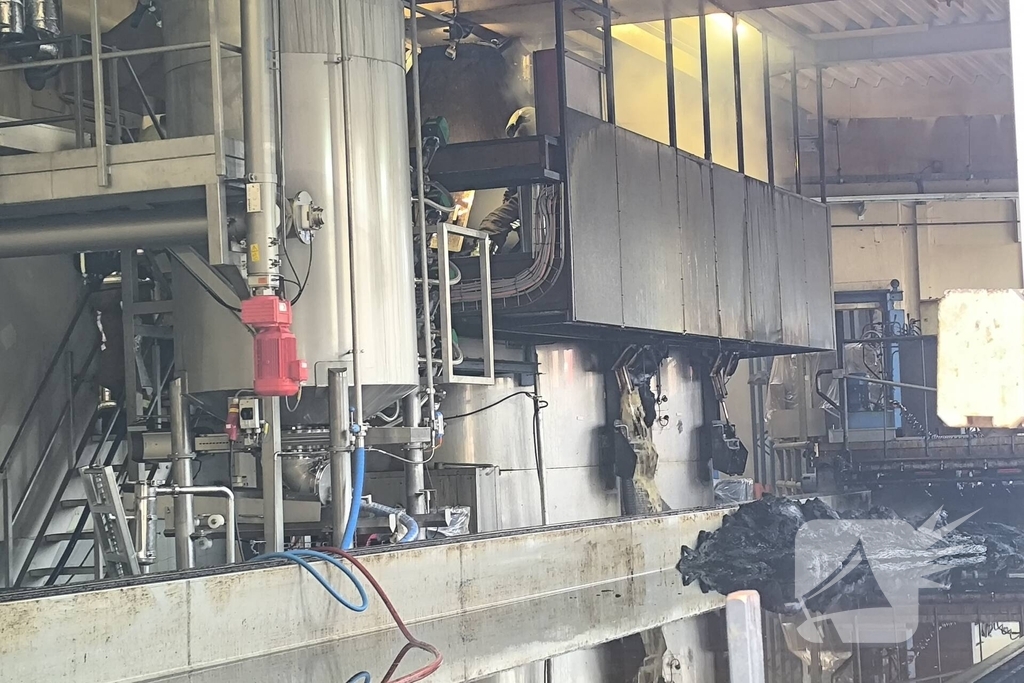 Industriebrand leidt tot grootschalige inzet