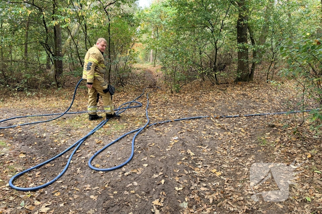 Meerdere kleine bosbrandjes in de regio