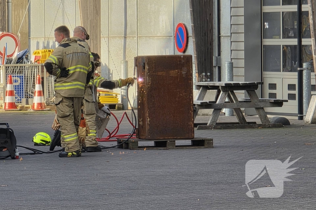 Brandweer Kraakt Gevonden Kluis