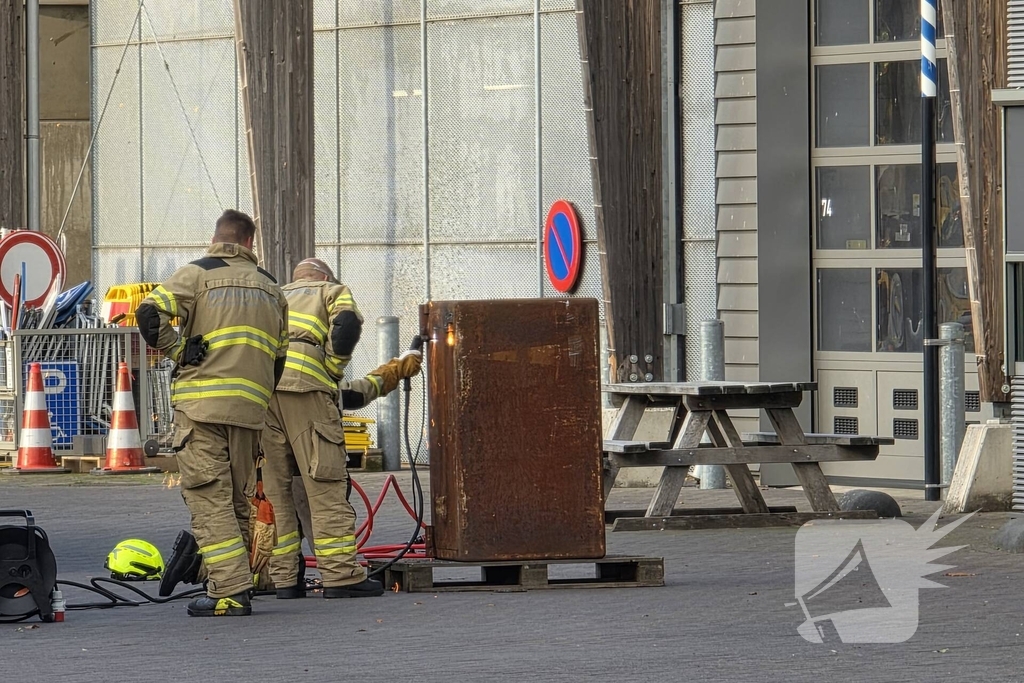 Brandweer Kraakt Gevonden Kluis