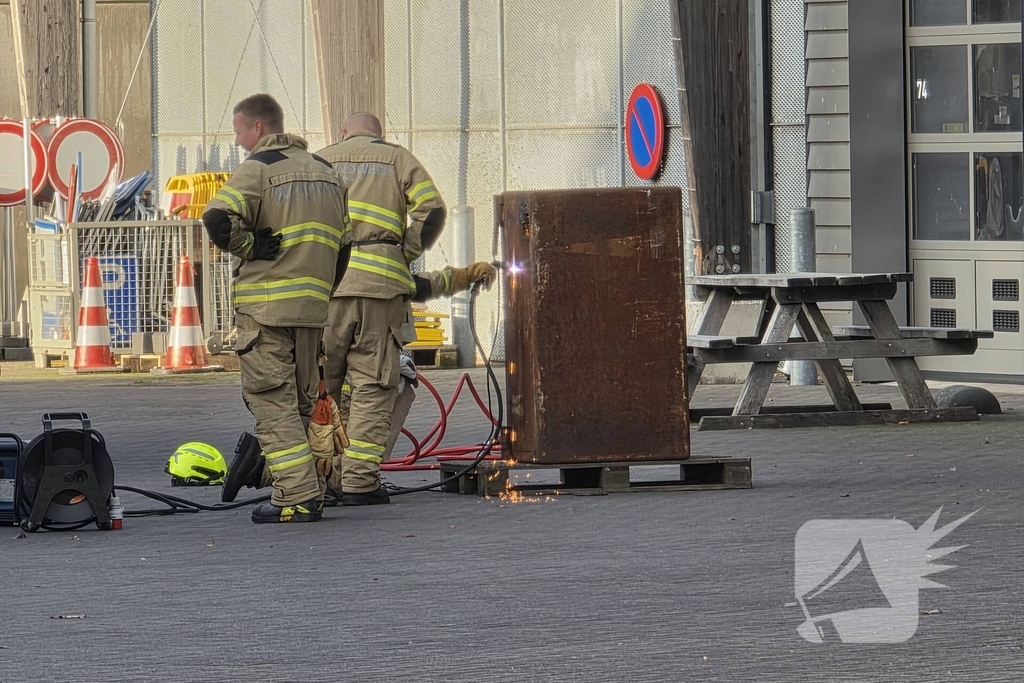 Brandweer Kraakt Gevonden Kluis