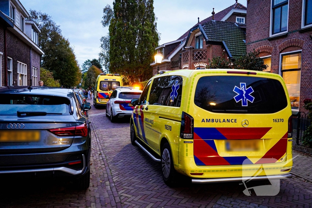 Traumahelikopter Ingezet Voor Medische Noodsituatie Trekt Veel Bekijks