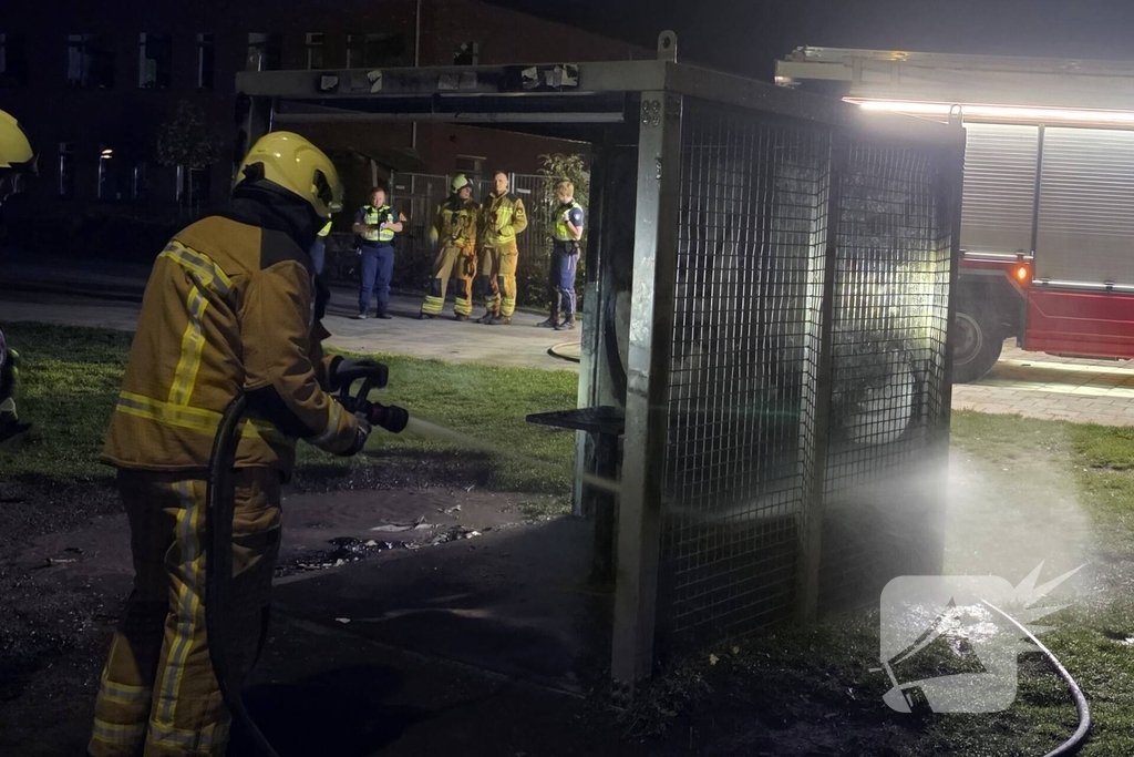 Brand in woonwijk leidt tot snelle inzet hulpdiensten