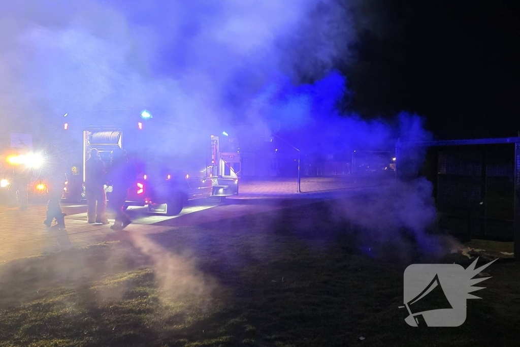 Brand in woonwijk leidt tot snelle inzet hulpdiensten