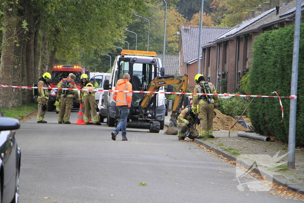 Forse gaslekkage in rioolstelsel gemeld