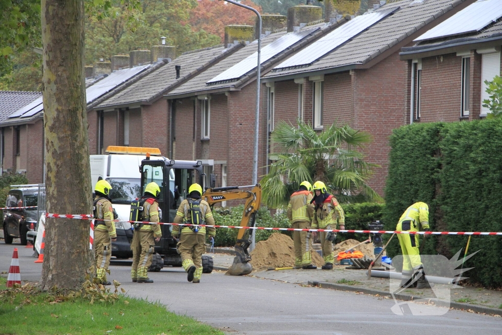 Forse gaslekkage in rioolstelsel gemeld