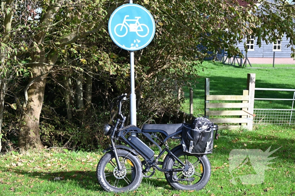 Botsing tussen fatbike en scootmobiel