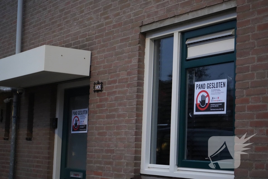 Woning gesloten na vermoedelijke aanslag