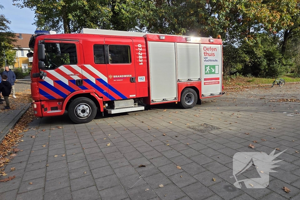 Brand in bosschage snel geblust