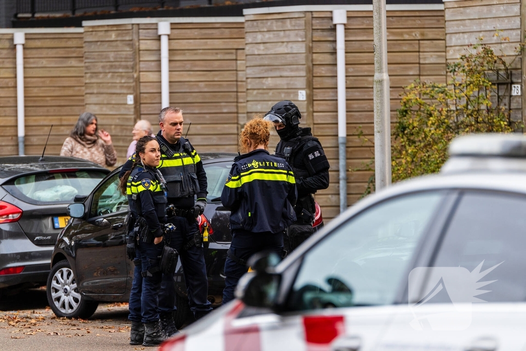 Politie doet inval in woning na melding verdachte situatie