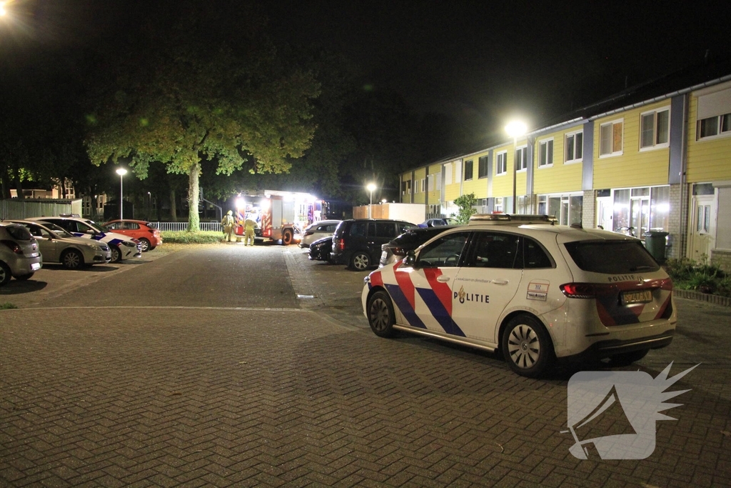 Brand in woning door pan op het vuur