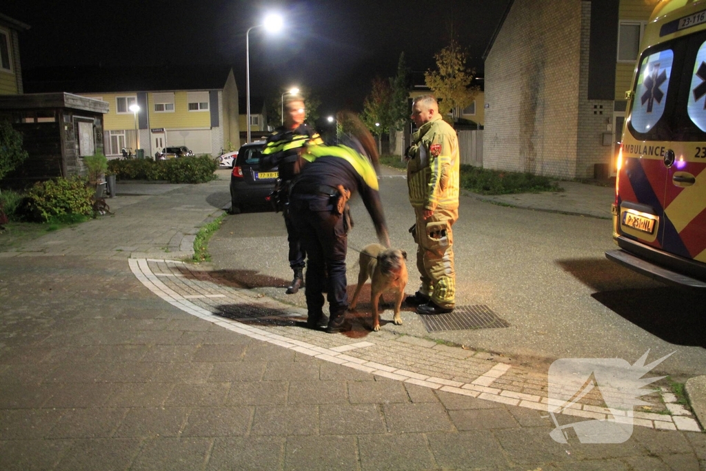 Brand in woning door pan op het vuur
