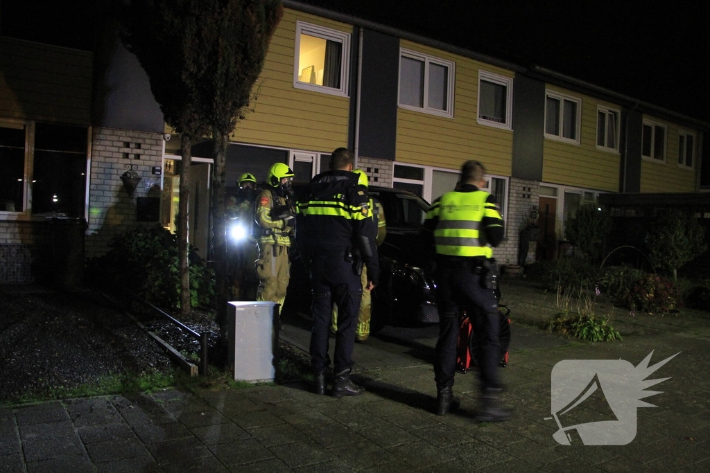 Brand in woning door pan op het vuur