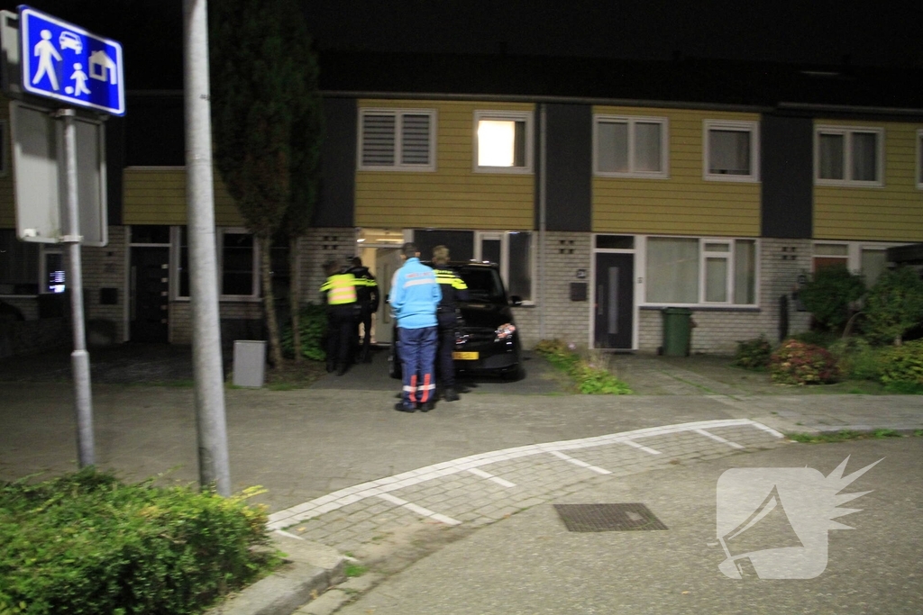 Brand in woning door pan op het vuur