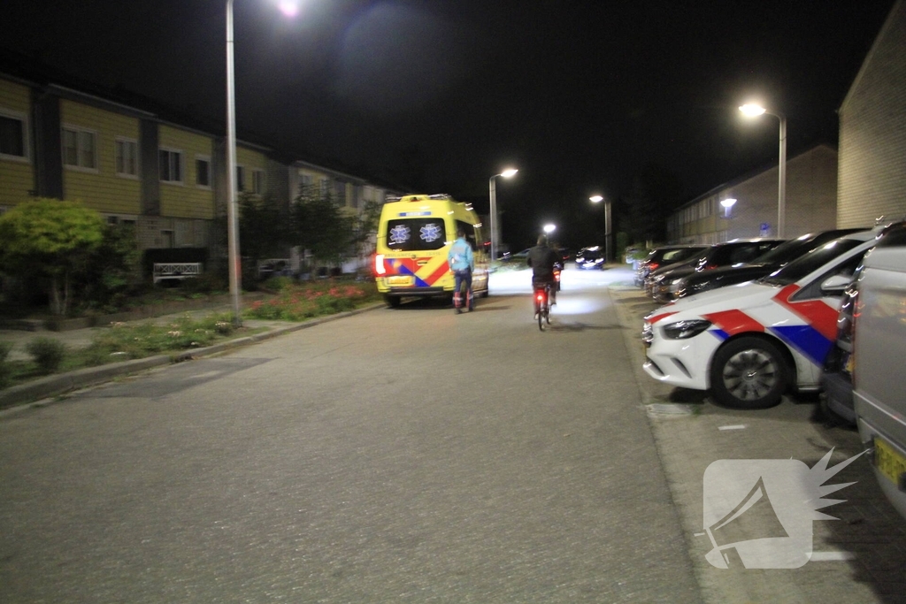 Brand in woning door pan op het vuur