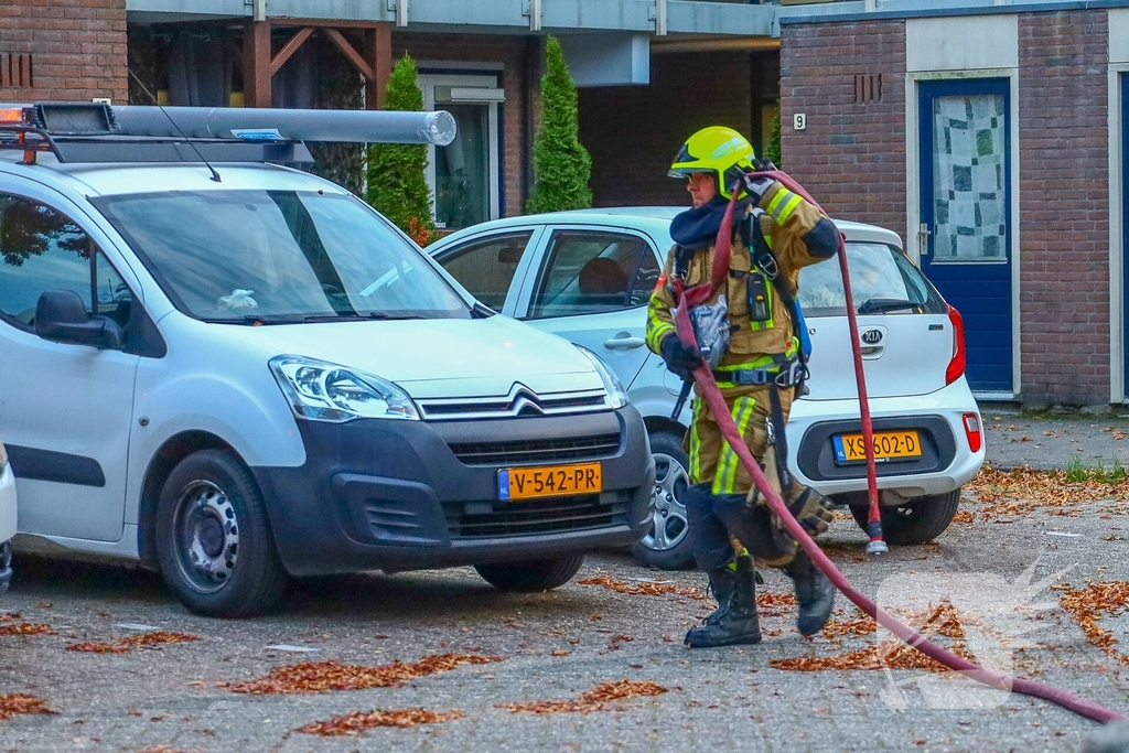 Woningbrand door pannetje op fornuis