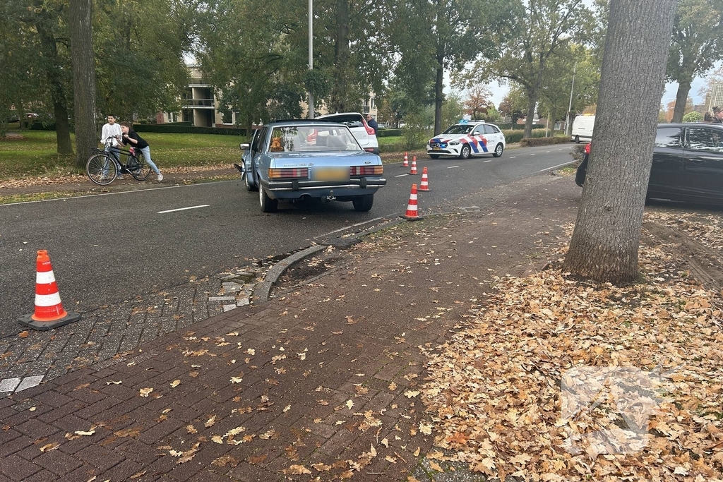 Auto's zwaar beschadigd na ongeluk