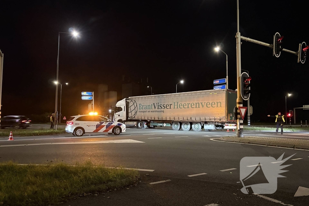 Vrachtwagenpech veroorzaakt verkeershinder