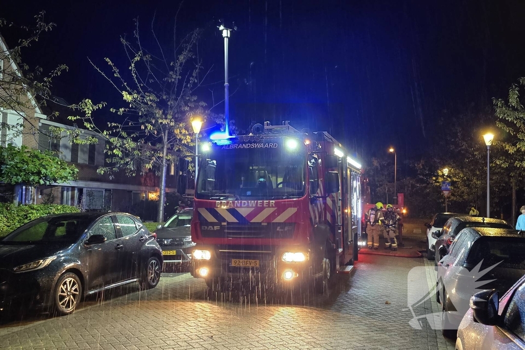 Huis ontruimd na zolderbrand