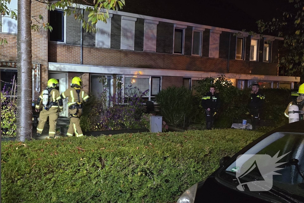Huis ontruimd na zolderbrand