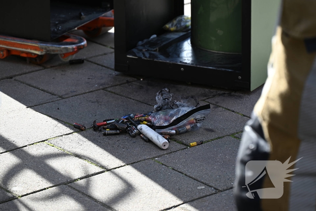 Brand in winkel door elektrisch apparaat