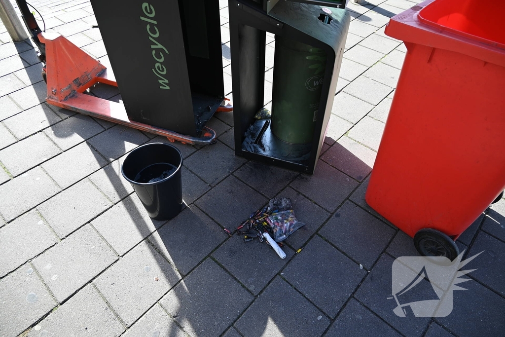 Brand in winkel door elektrisch apparaat