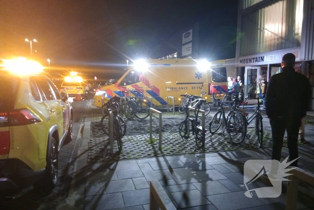Hulpdiensten ingezet na incident in klimhal