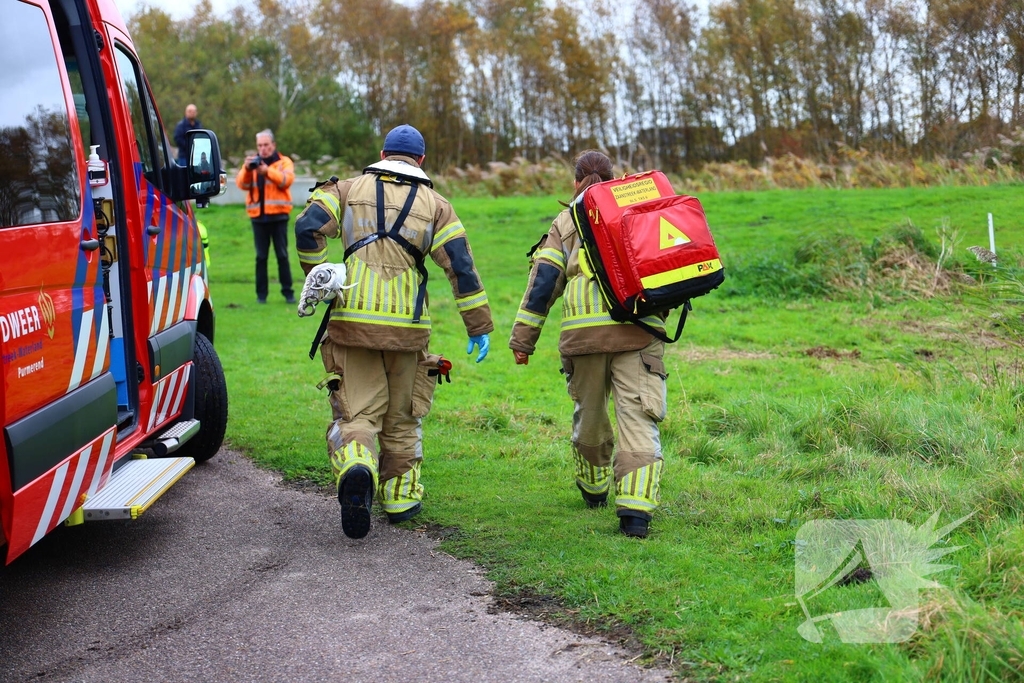 Zoekactie naar persoon te water met traumaheli