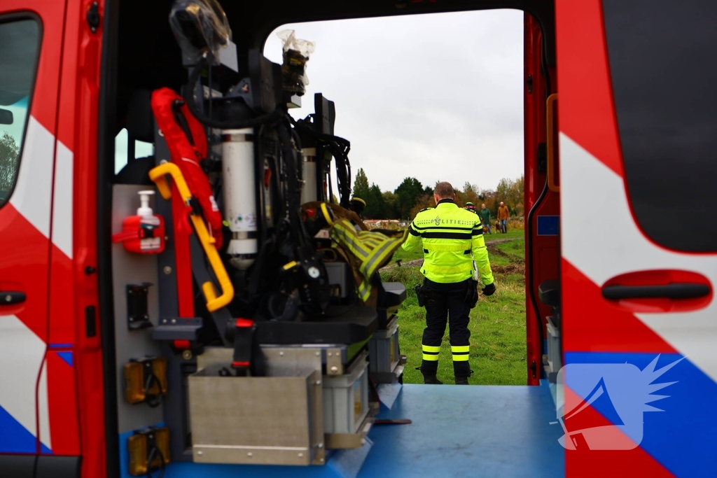 Zoekactie naar persoon te water met traumaheli