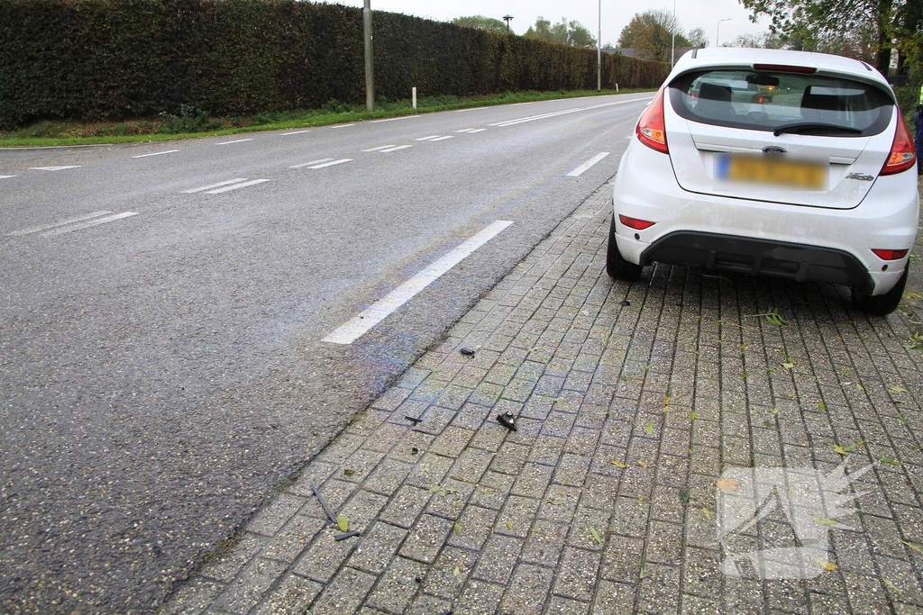 Verkeershinder door kop-staartaanrijding