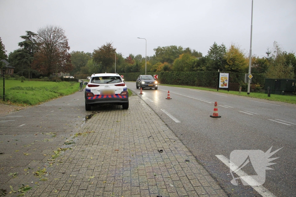 Verkeershinder door kop-staartaanrijding
