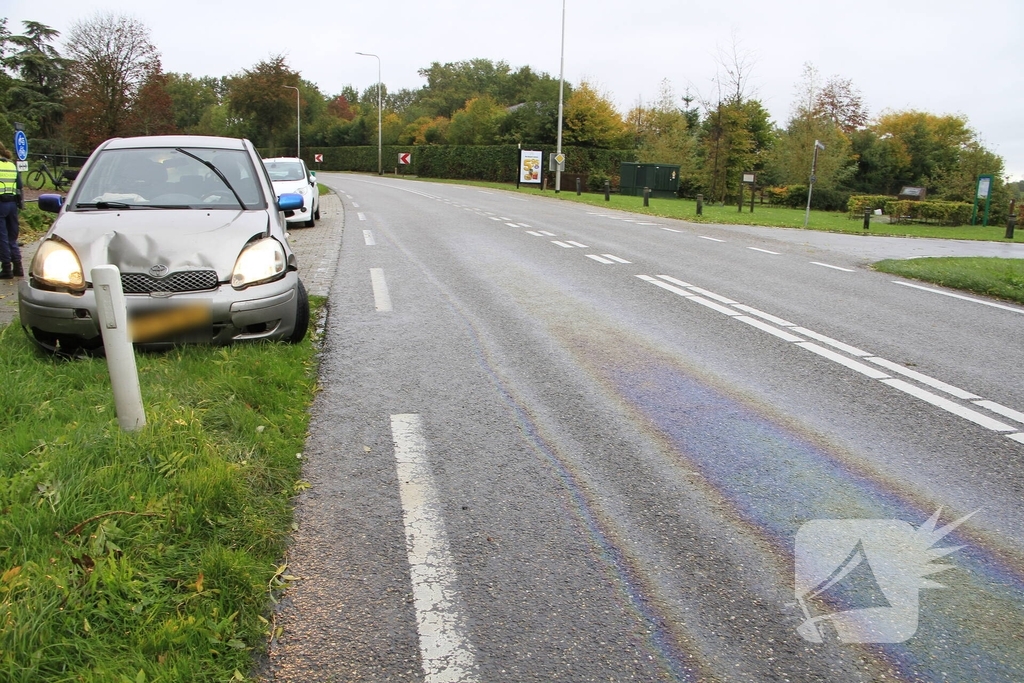 Verkeershinder door kop-staartaanrijding