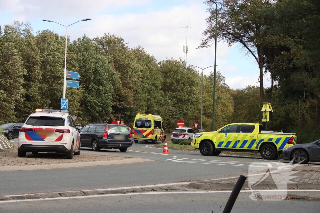 Gewonde bij eenzijdig fietsongeval