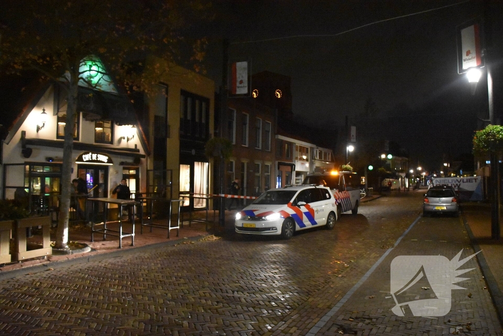 Straat afgezet na steekincident