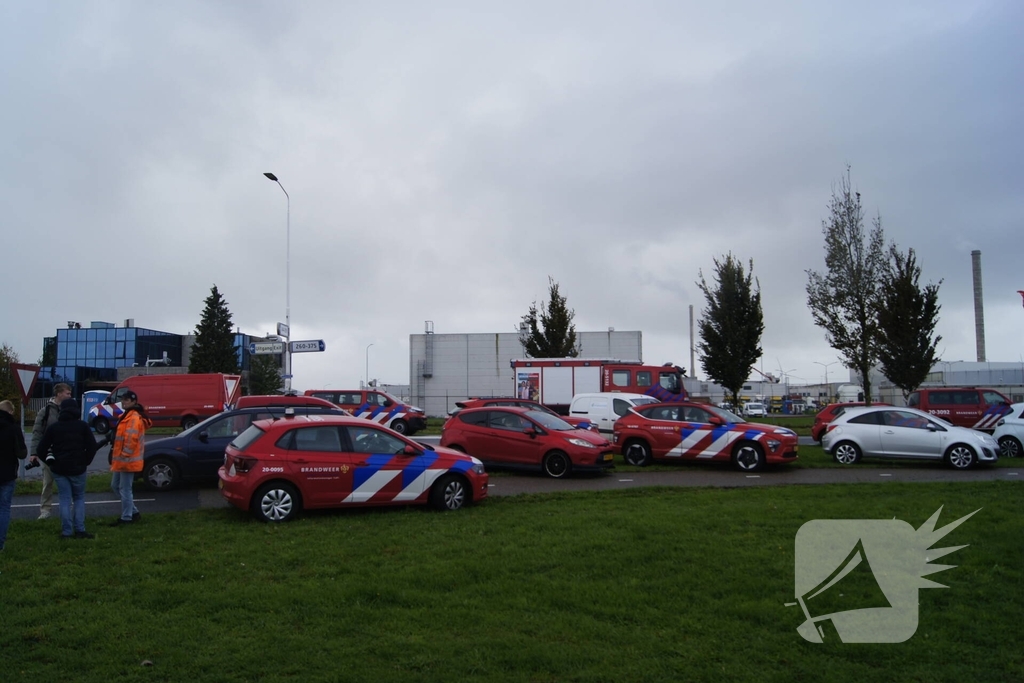 Grootschalige inzet bij industriebrand