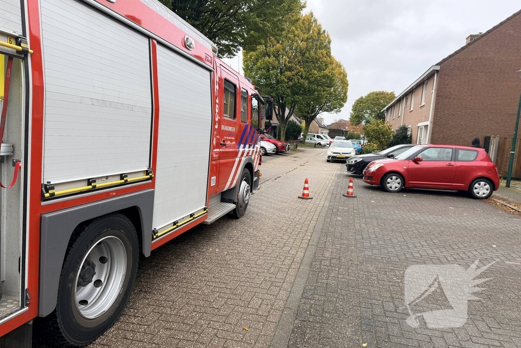 Hulpdiensten ingezet voor gaslekkage