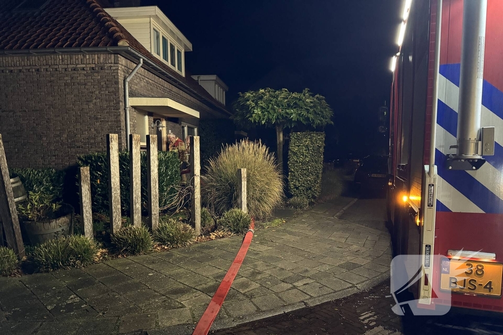 Waterlekkage leidt tot actie van de brandweer