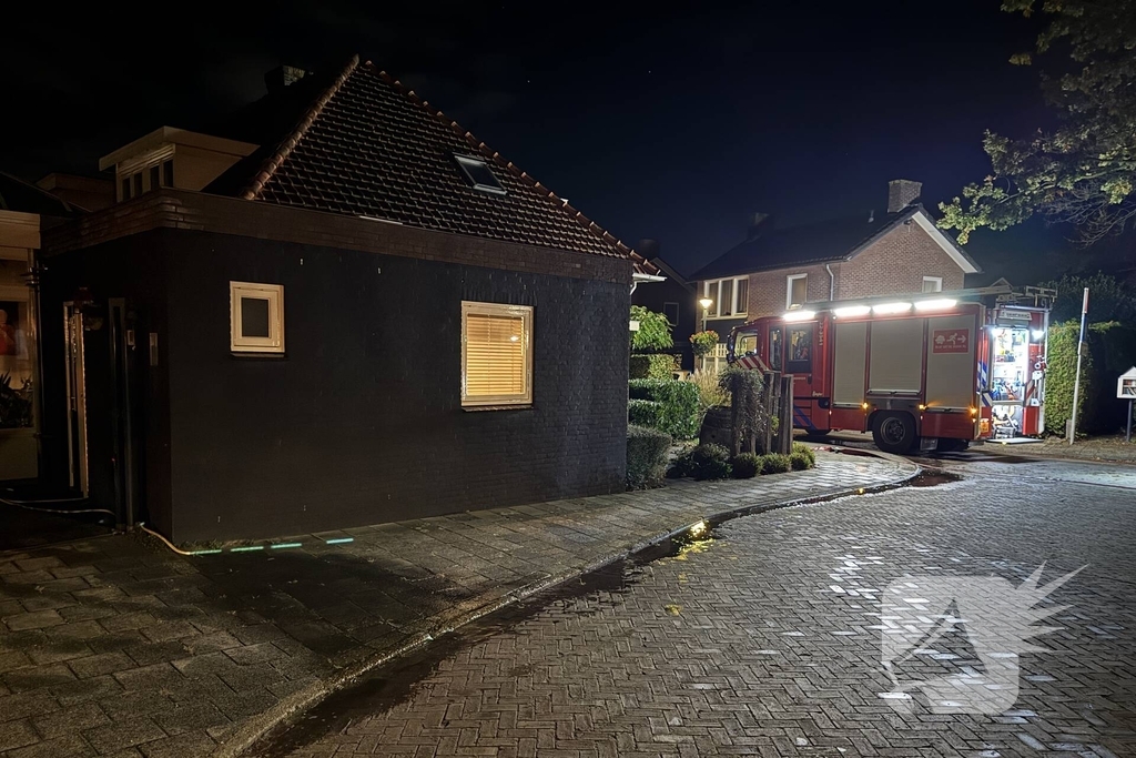 Waterlekkage leidt tot actie van de brandweer