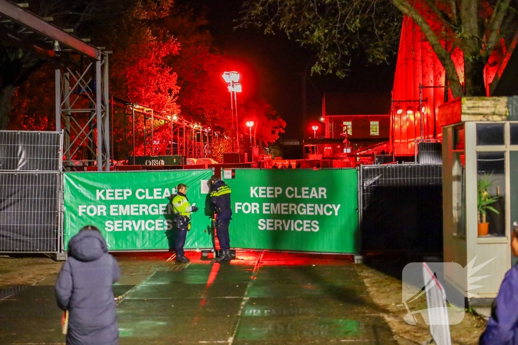 Dance event beëindigd door grote drukte
