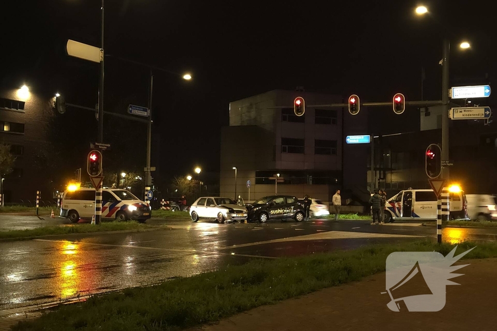 Schade bij kruispuntongeluk