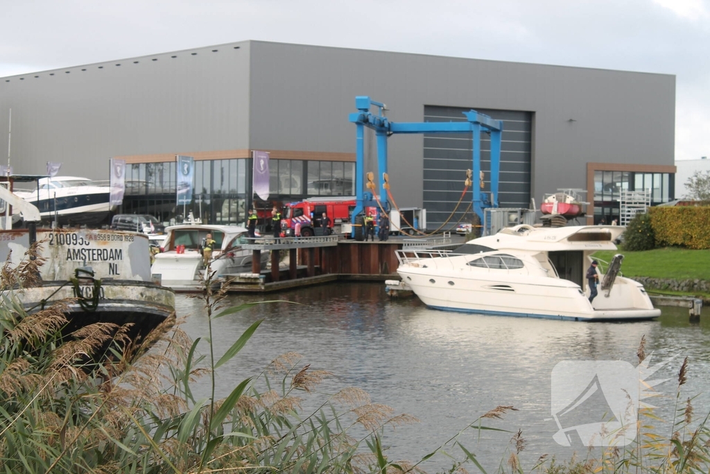 Brand in vaartuig na werkzaamheden