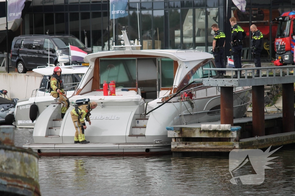 Brand in vaartuig na werkzaamheden