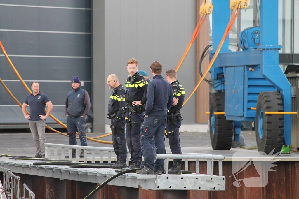 Brand in vaartuig na werkzaamheden