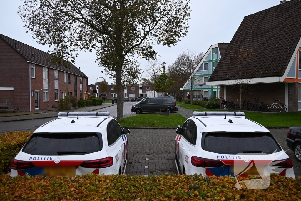 Overleden persoon in woning aangetroffen