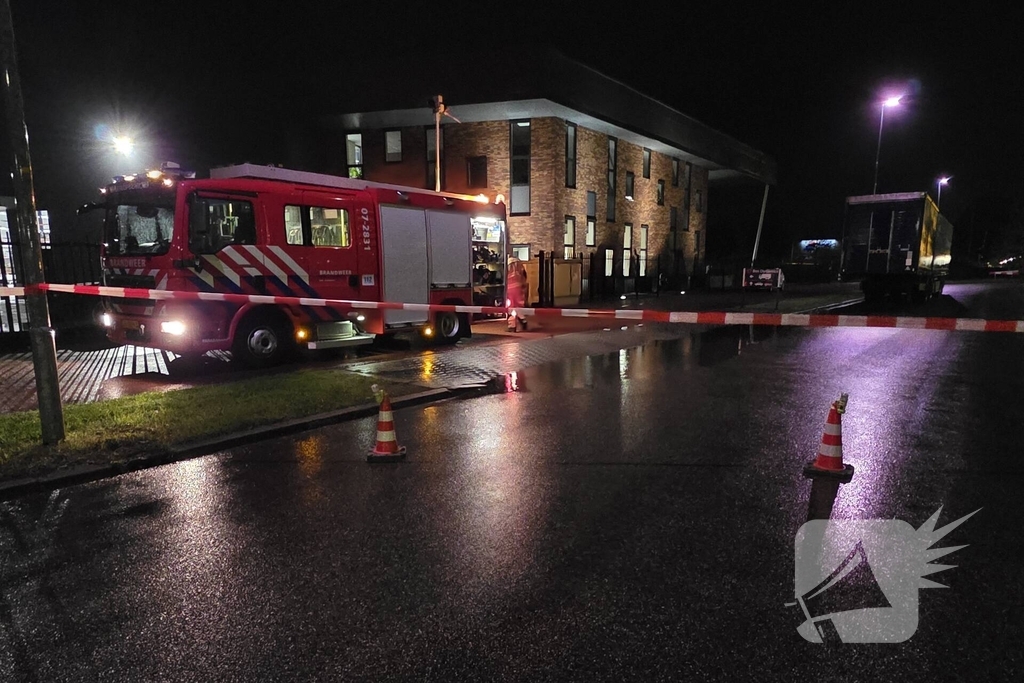 Brandweer onderzoekt ongeval met gevaarlijke stof