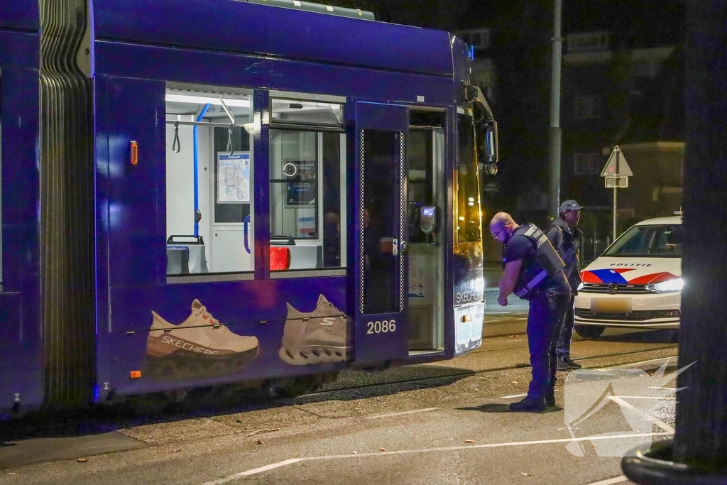 Fietster raakt gewond bij aanrijding met tram
